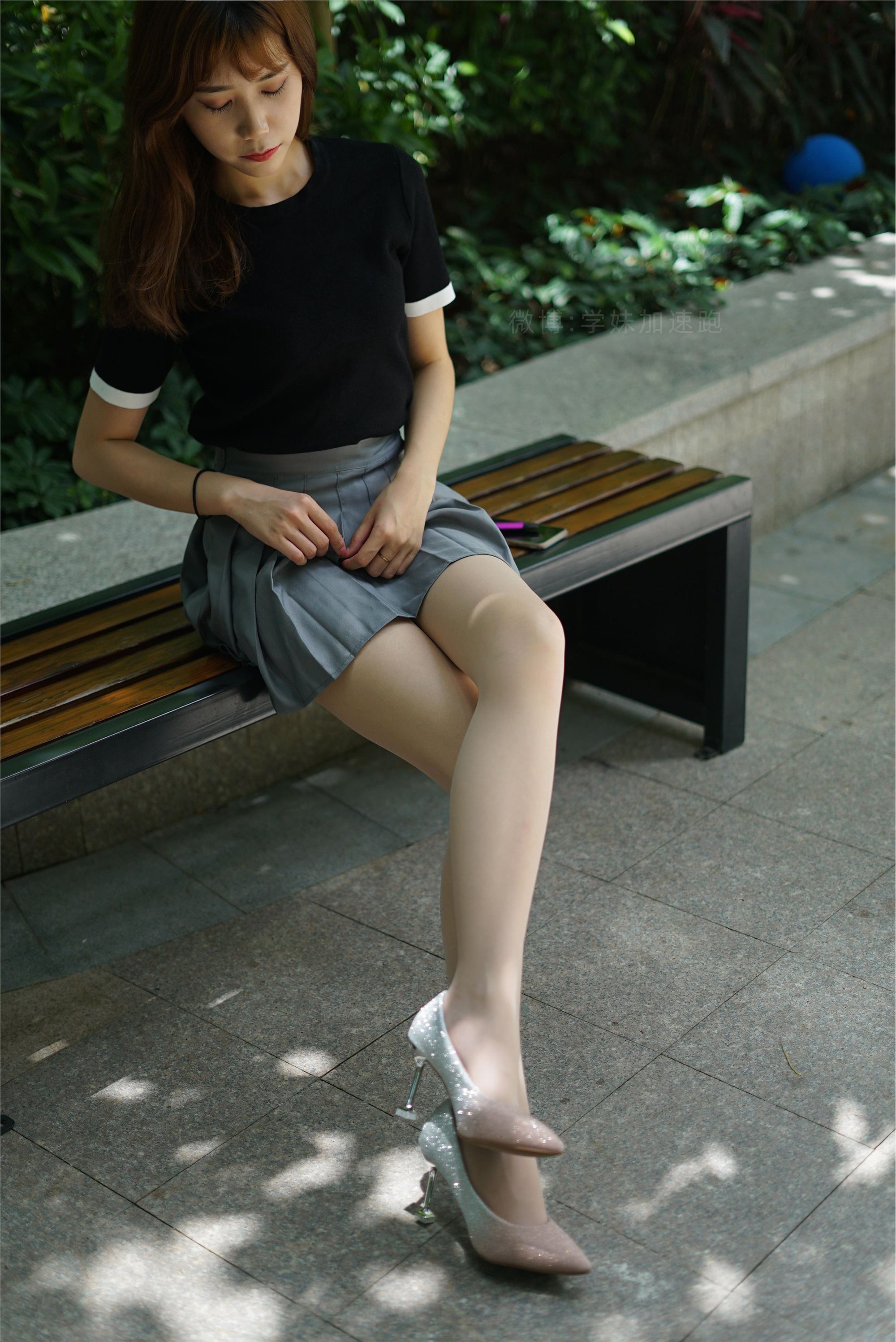 学妹加速跑 XM048《这天气看有点热-琪琪》